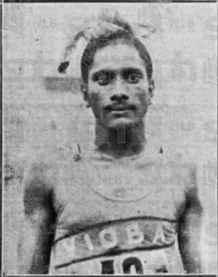 Saroop Singh — half-mile winner portrait