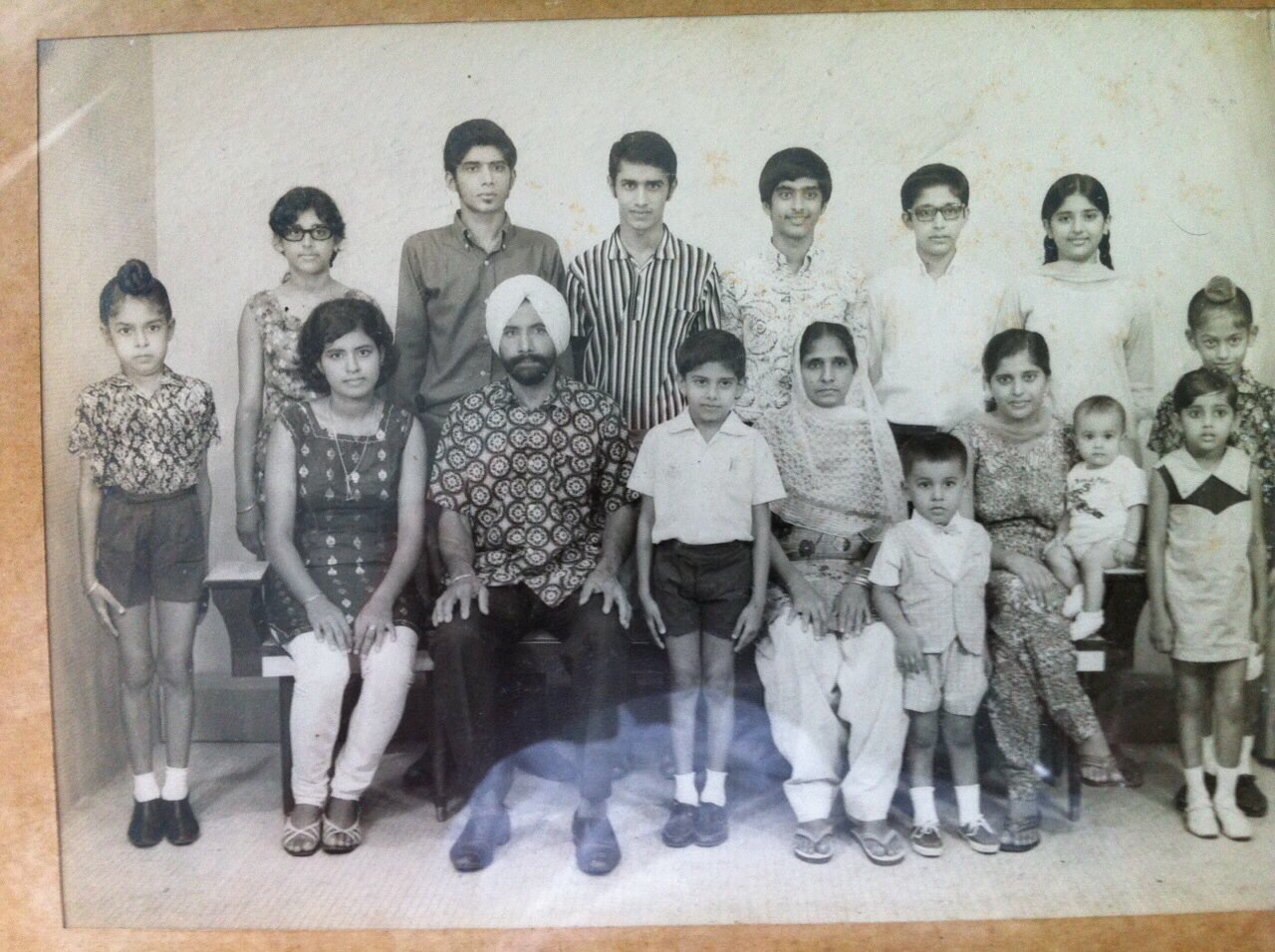 Extended family group portrait