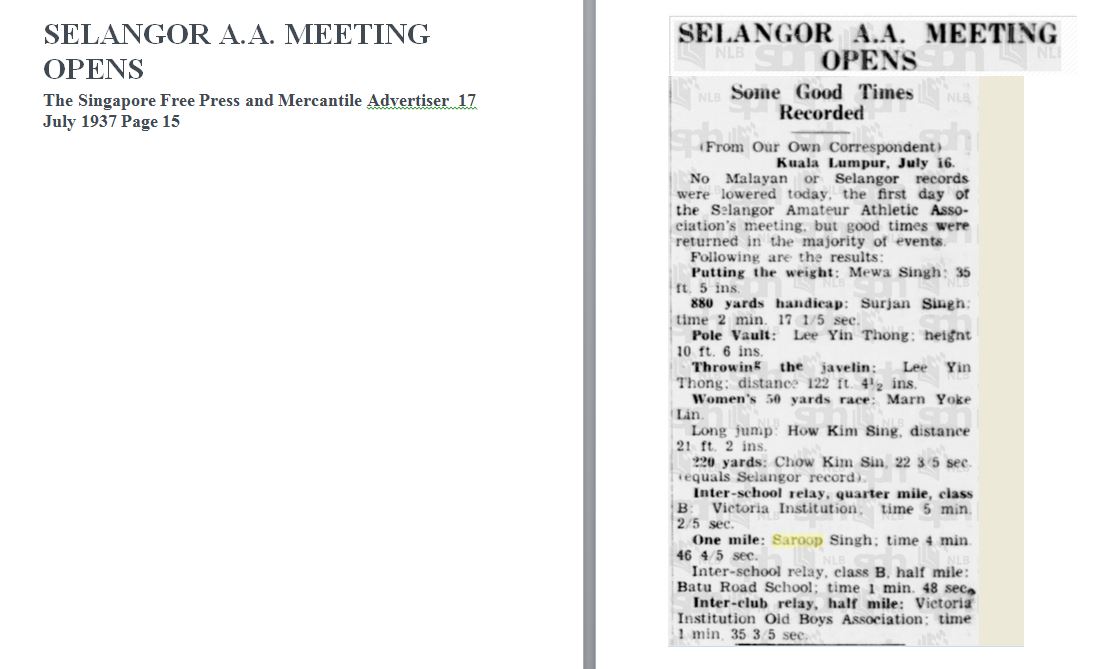 Selangor A.A. Meeting Opens